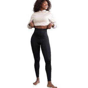 Shapermint Essentials High Waisted Shaping Leggings Women's XL Black NWT‎ 0063
